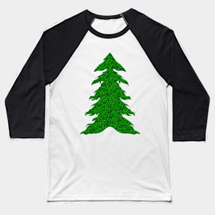 Green tree carpet, merry christmas Baseball T-Shirt